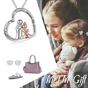 Mother Daughter Necklace Gifts for Mom from Daughter Sterling Silver